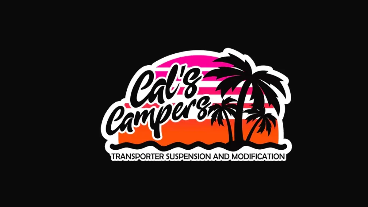 Cal's Campers logo, Transporter suspension and modification