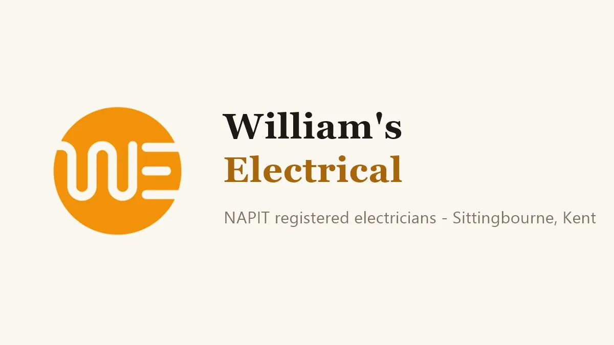 William's Electrical logo, NAPIT registered electricians in Sittingbourne